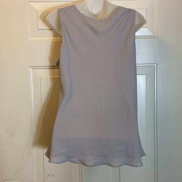 Midnight Velvet Light Gray Fitted Tank Top Women’s Size 12 - Picture 4 of 6